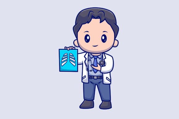 Cute Radiologist Doctor Holding X-ray: A Real Embroidery Review