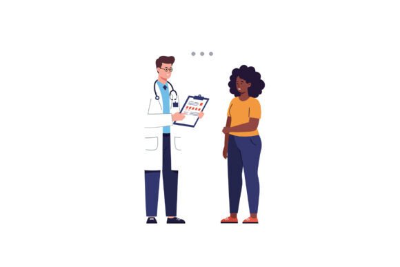 Doctor Discussing Health with Patient