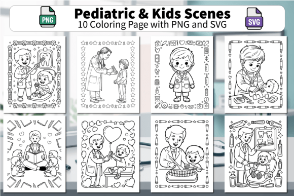 Fun Doctor Coloring Pages for Kids