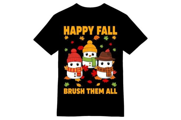 Happy Fall Brush Them All T-shirt
