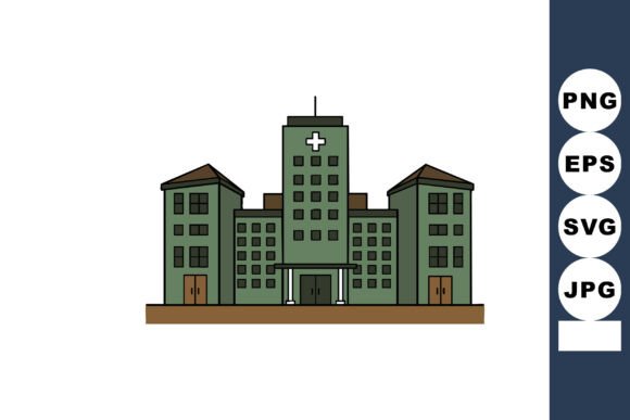 Hospital Building with Green Facade: Embroidery Designer Review