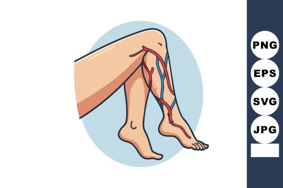 Human Legs with Visible Veins and Arteries: A Design Review