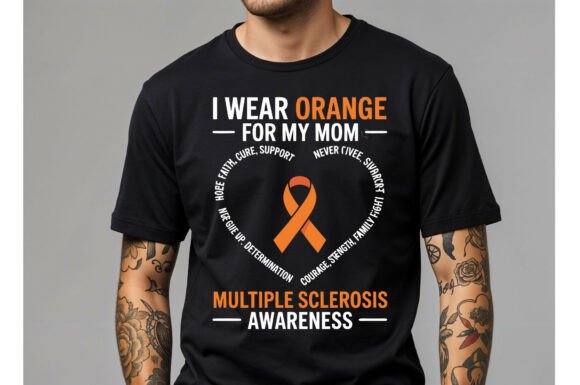 Multiple Sclerosis Awareness Ribbon