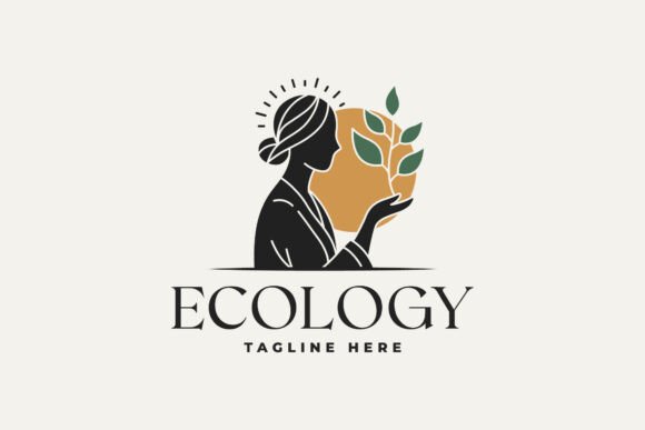 Mystic Female with Plant Leaves Logo: Embroidery Design Review