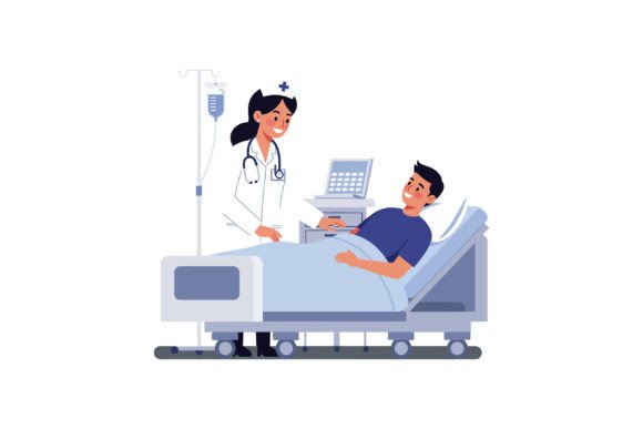 Patient Receiving Care from a Friendly N