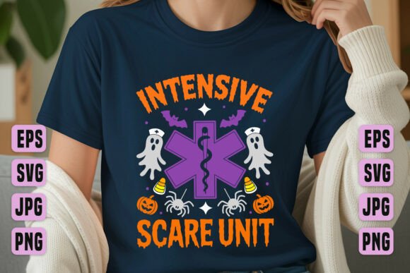 Scare Unit ICU Halloween Shirt
