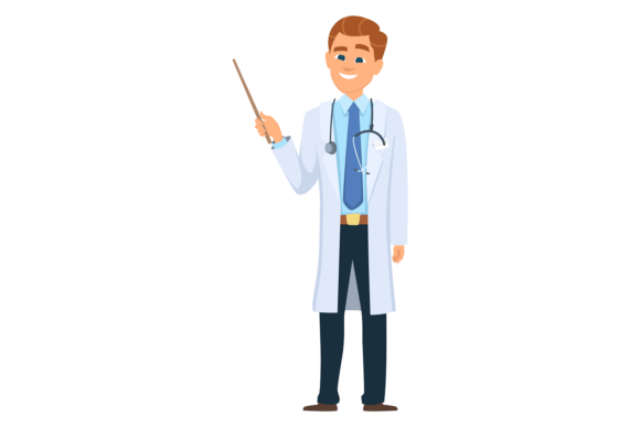 Teaching Doctor Cartoon Character. Medic — A Designer’s Honest Review for Embroidery Projects